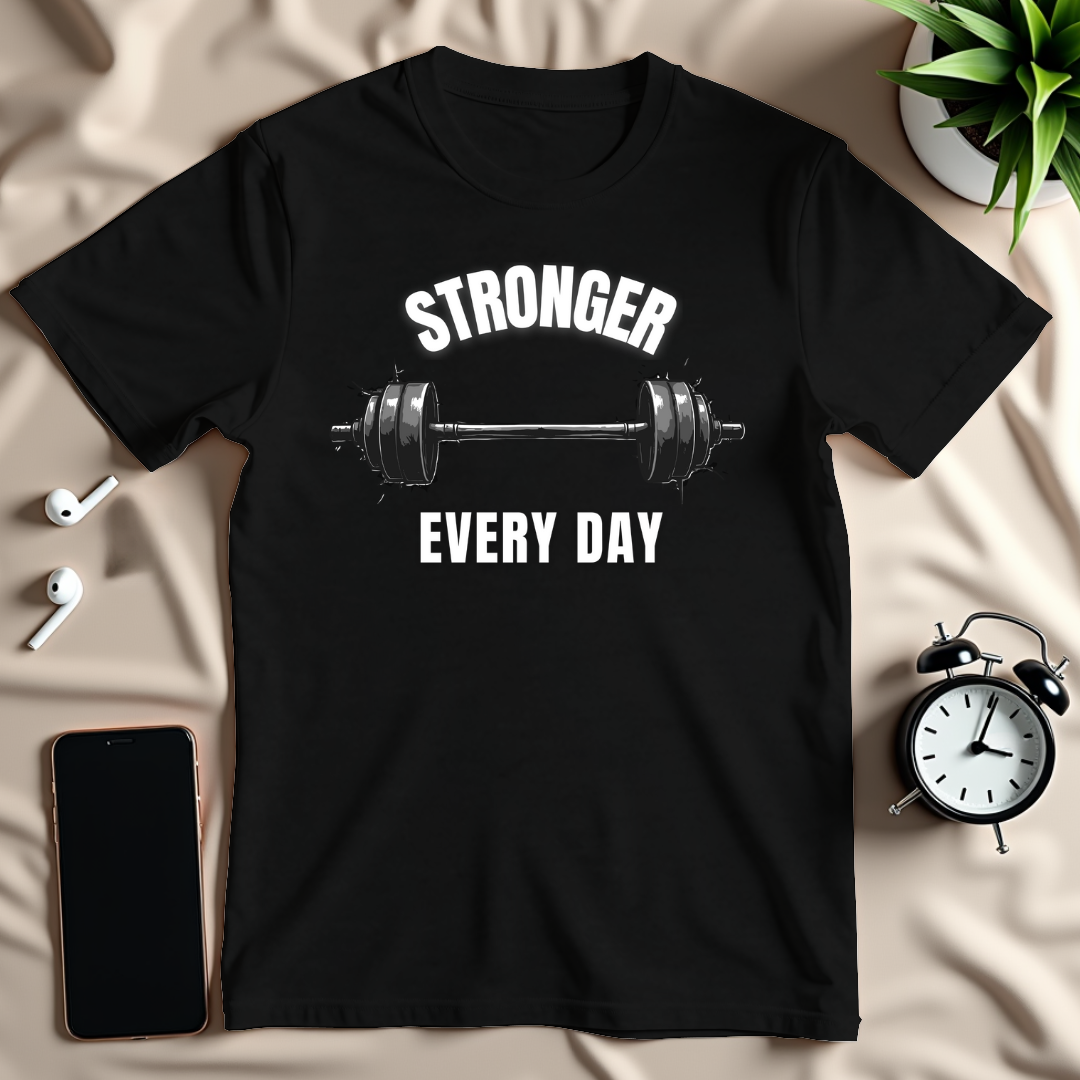 Grunge Barbell T-Shirt