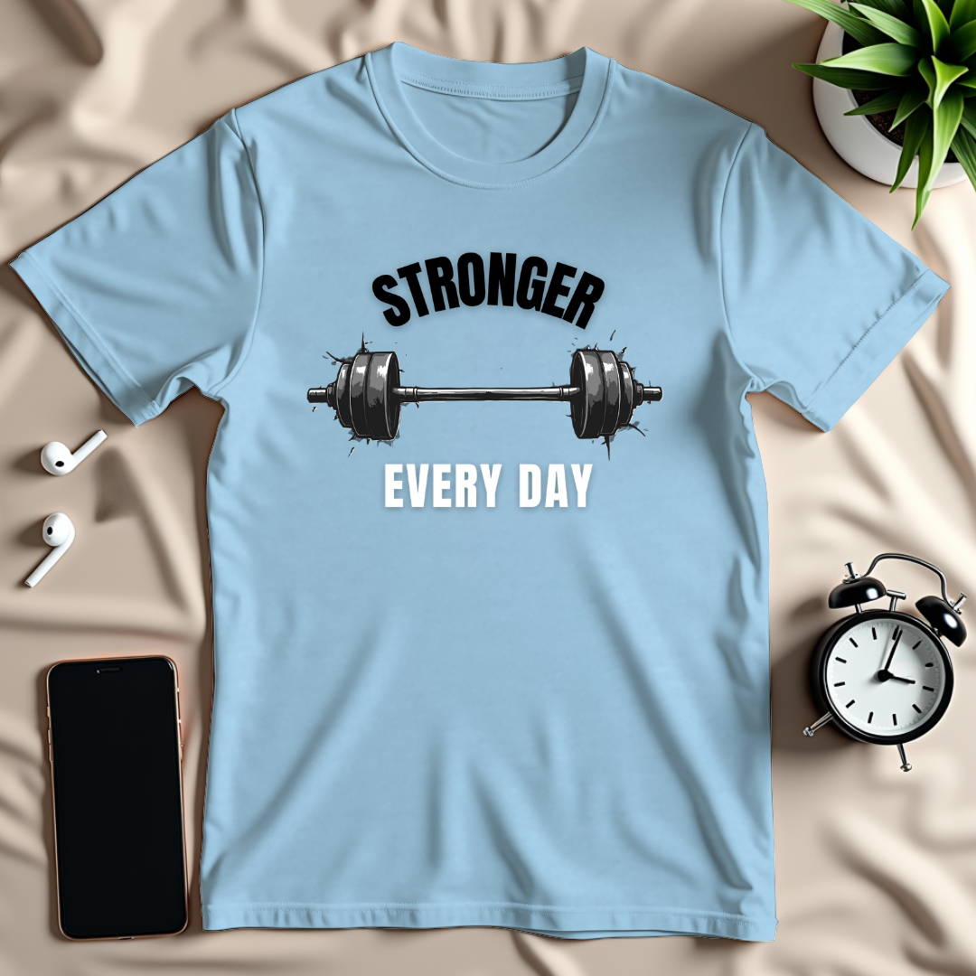 Grunge Barbell T-Shirt