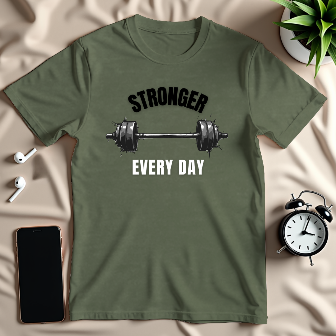 Grunge Barbell T-Shirt