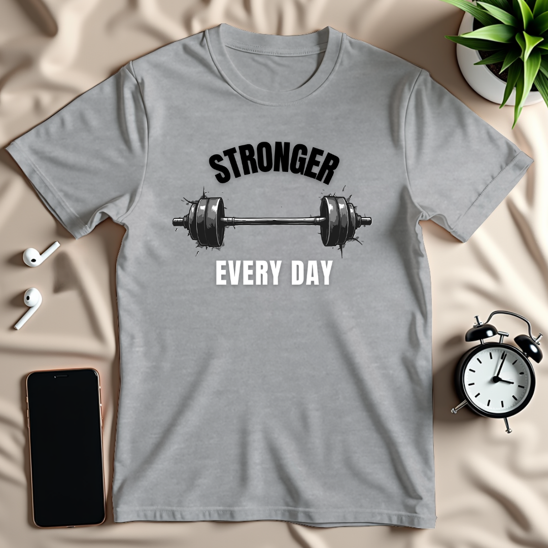 Grunge Barbell T-Shirt