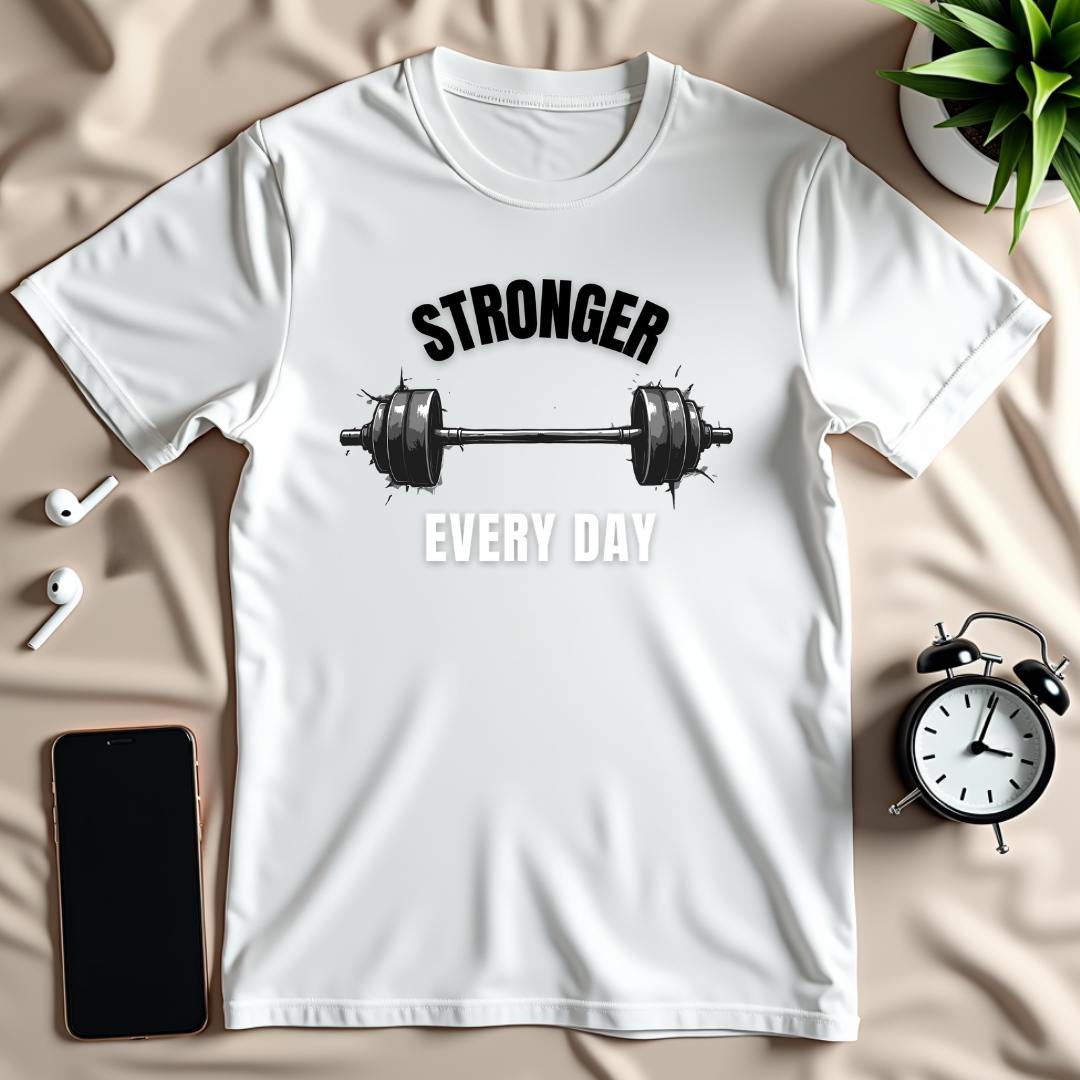 Grunge Barbell T-Shirt