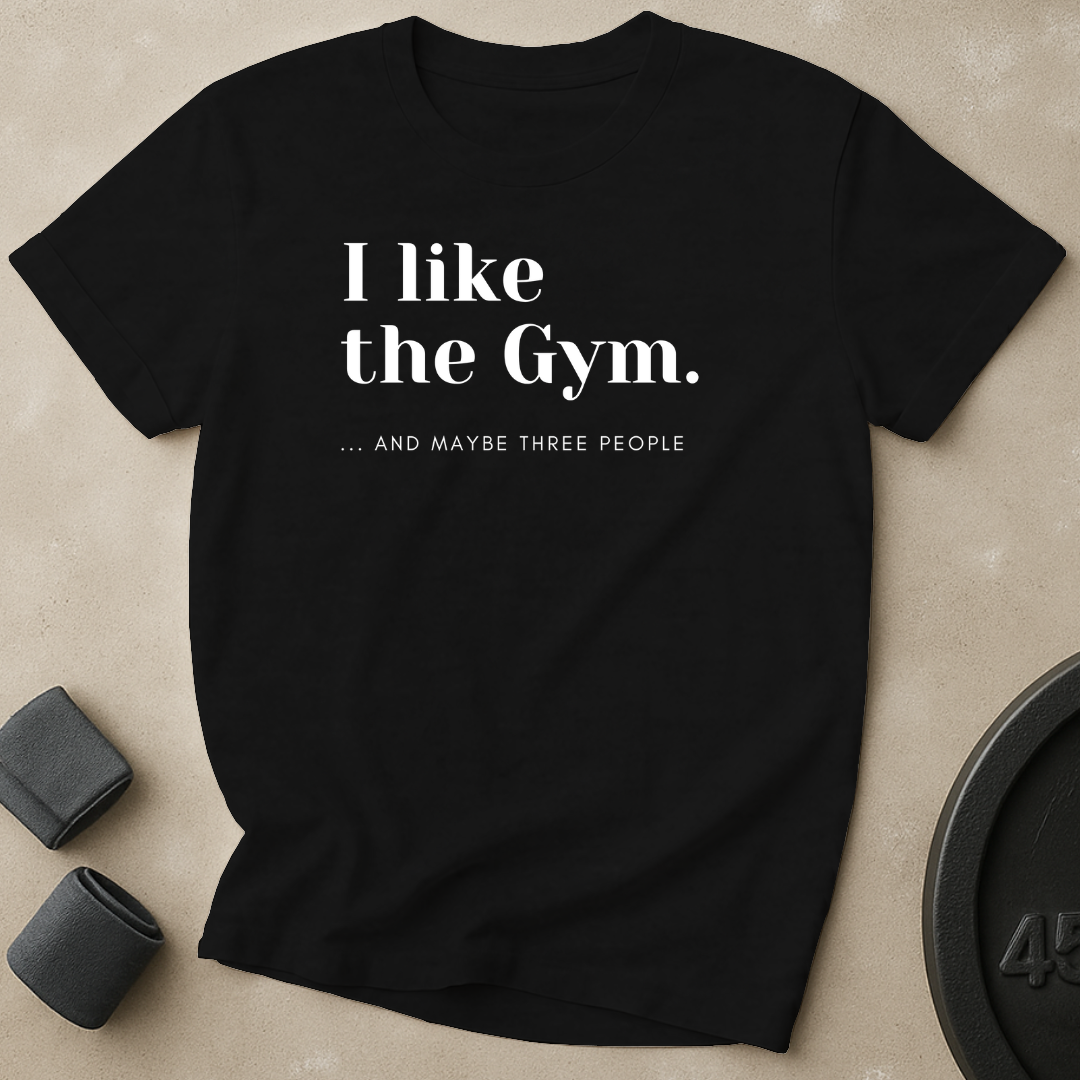 Gym And Three People T-Shirt