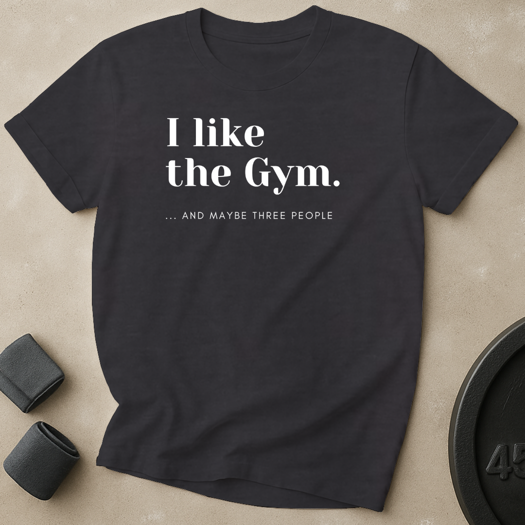 Gym And Three People T-Shirt