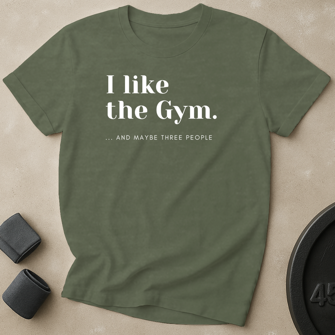 Gym And Three People T-Shirt