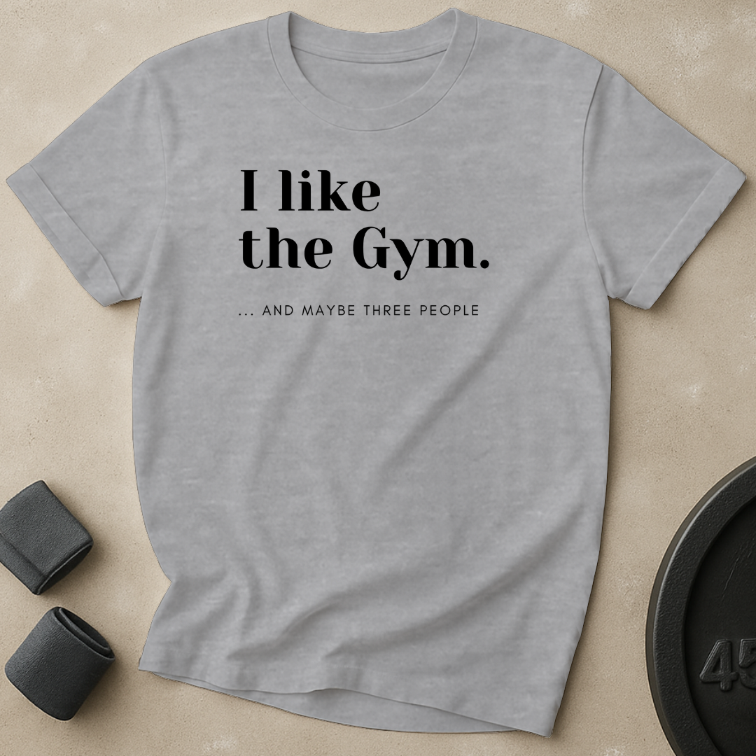 Gym And Three People T-Shirt