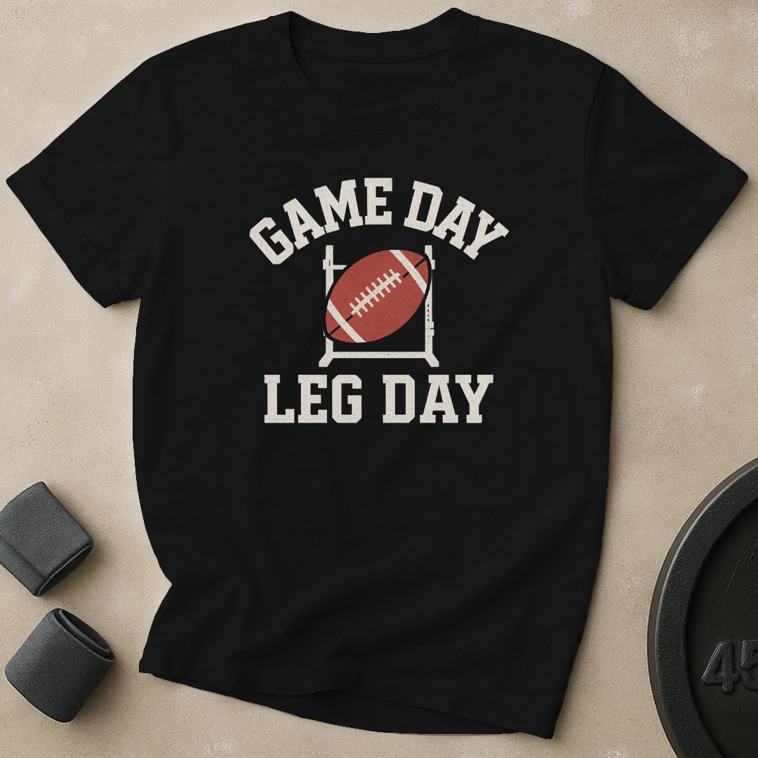 Game Day Leg Day T-Shirt