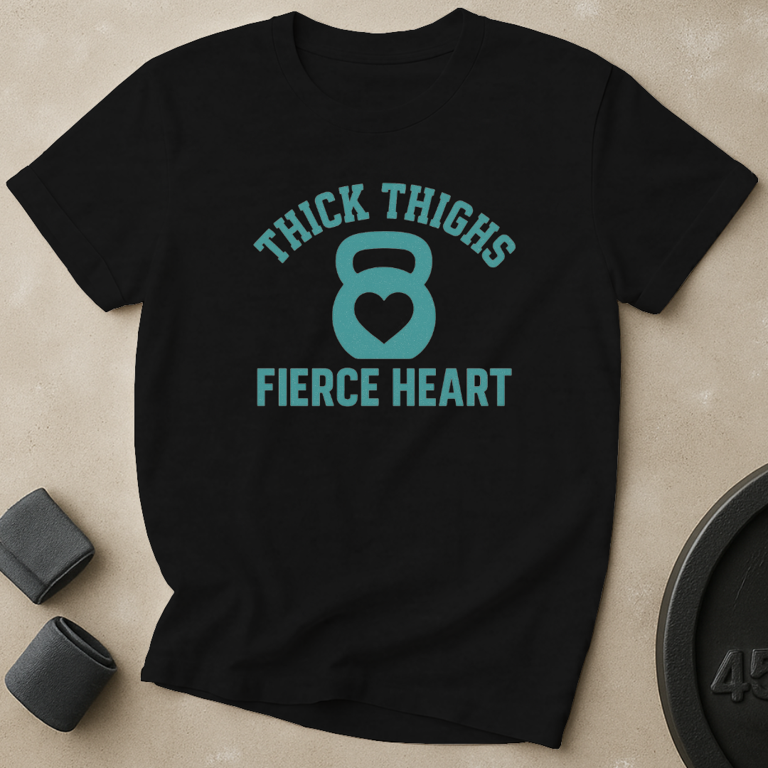 Thick Thighs Fierce Heart T-Shirt