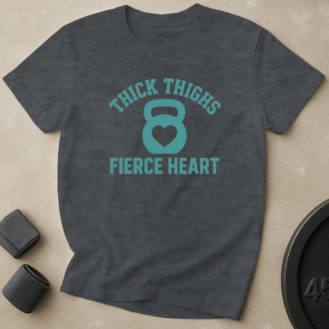 Thick Thighs Fierce Heart T-Shirt
