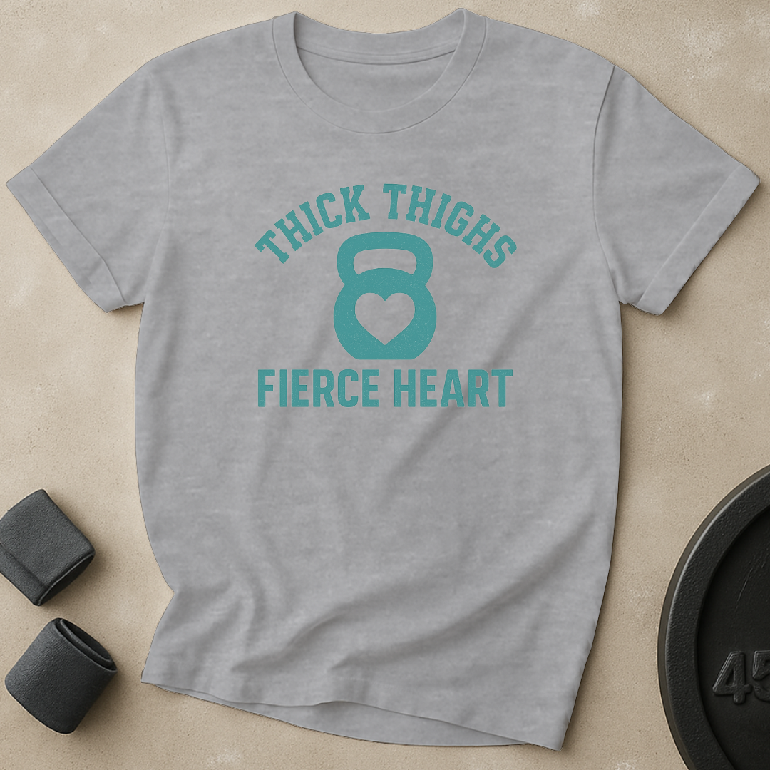 Thick Thighs Fierce Heart T-Shirt
