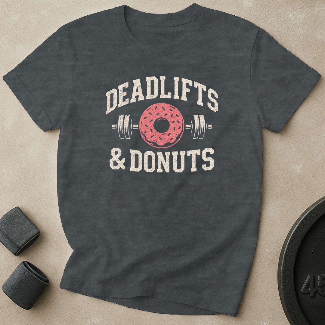 Deadlifts And Donuts T-Shirt