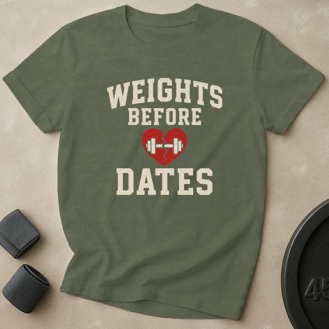 Weights Before Dates T-Shirt