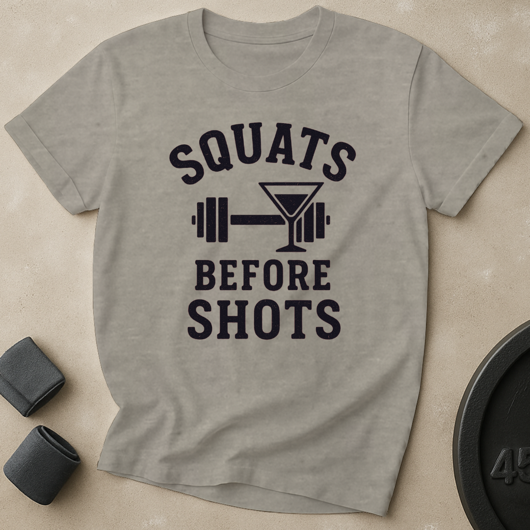 Squats Before Shots T-Shirt