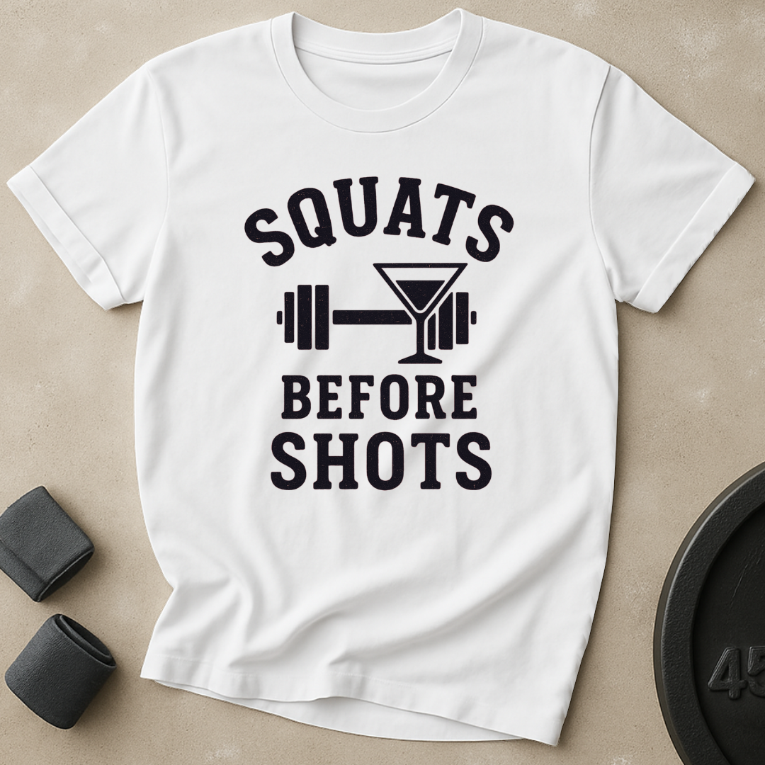 Squats Before Shots T-Shirt