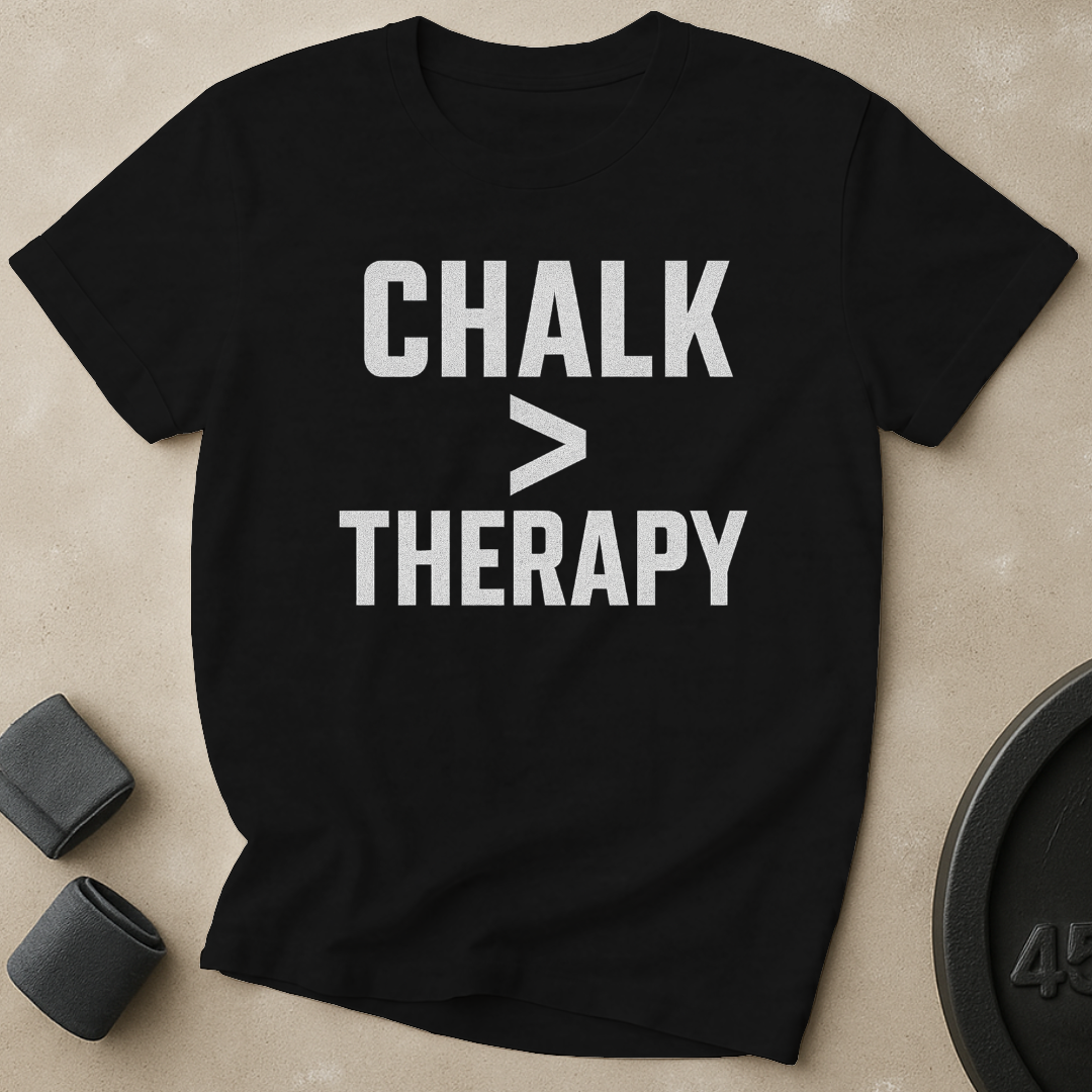 Chalk Greater Than Therapy T-Shirt