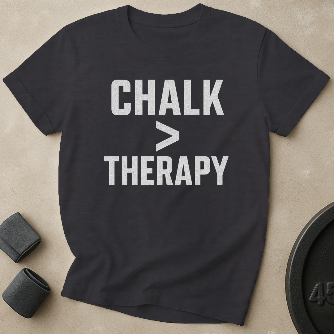 Chalk Greater Than Therapy T-Shirt