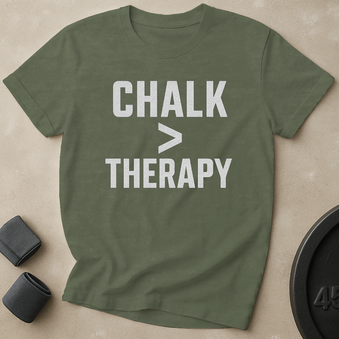 Chalk Greater Than Therapy T-Shirt