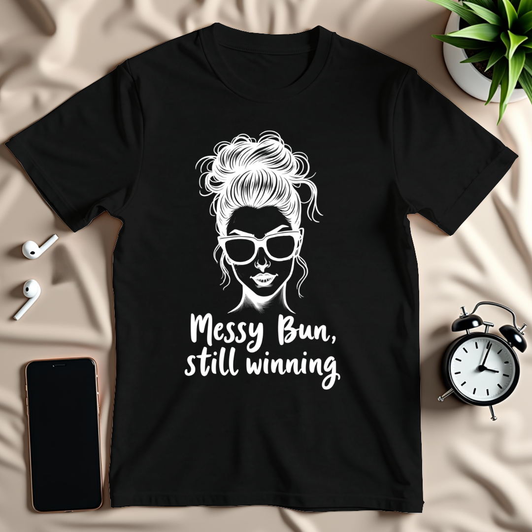 Messy Bun T-Shirt