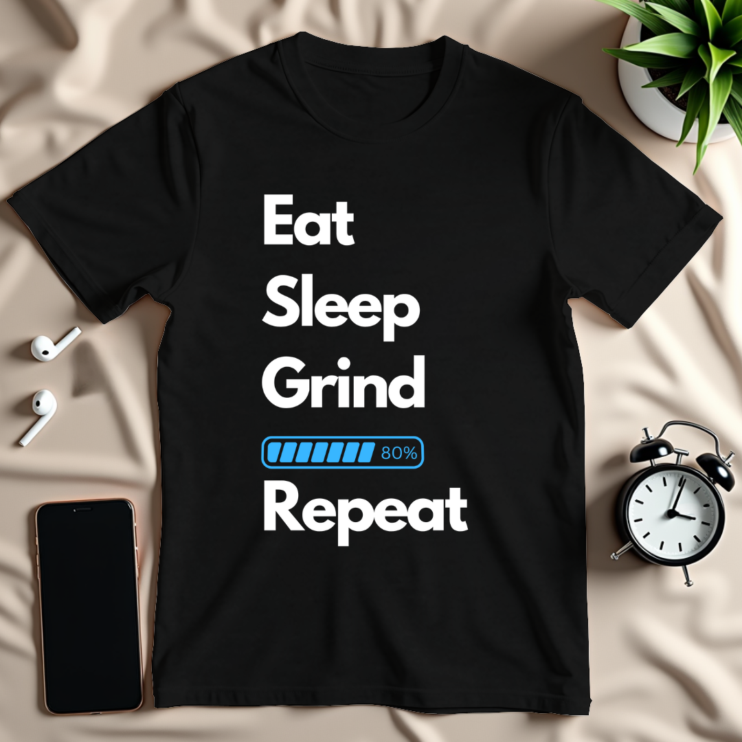 Eat Sleep Grind Repeat T-Shirt