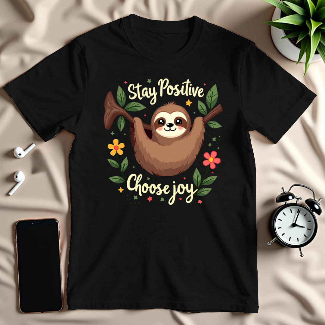 Joyful Sloth T-Shirt