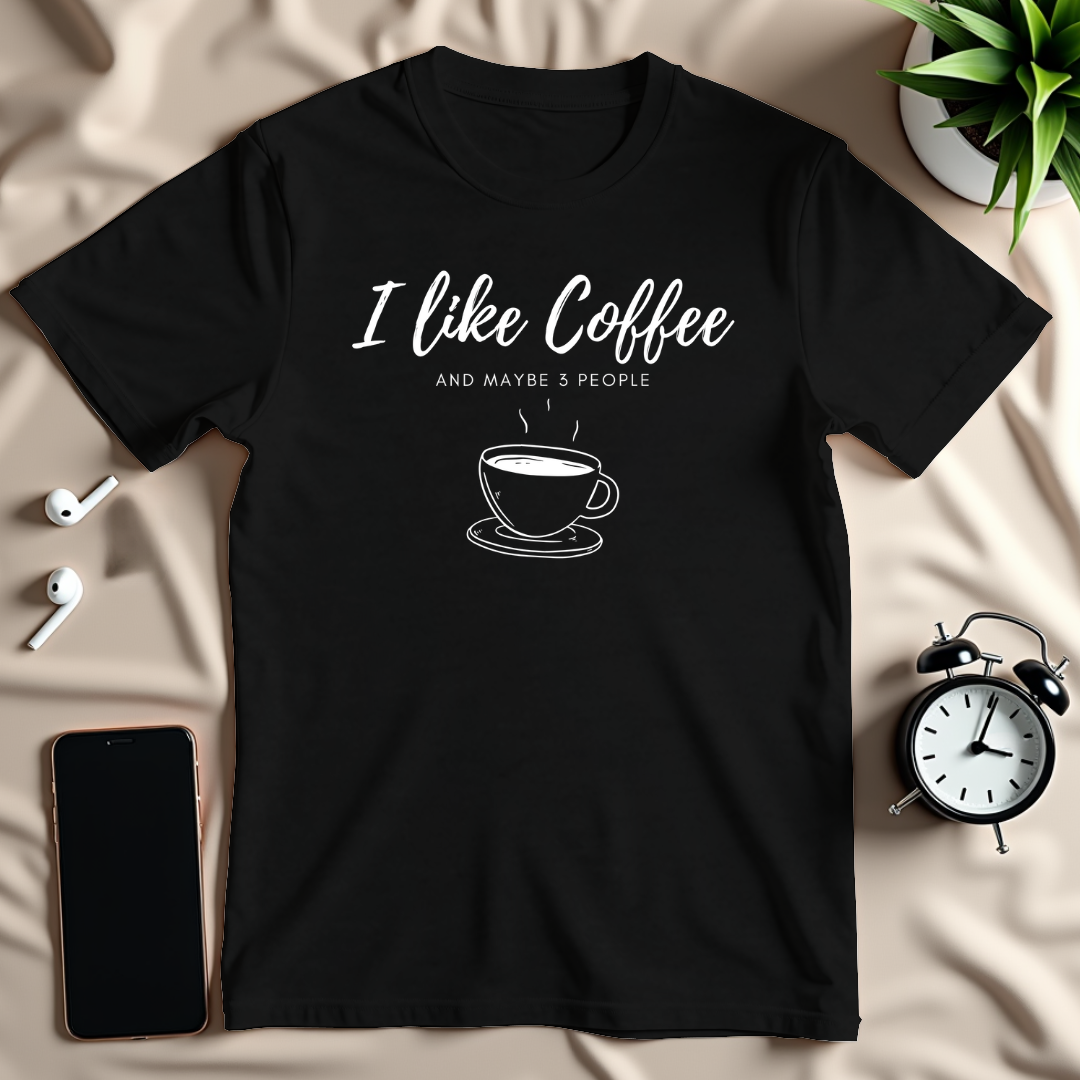 Coffee And Three People T-Shirt