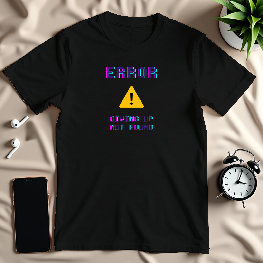 Giving Up Not Found T-Shirt