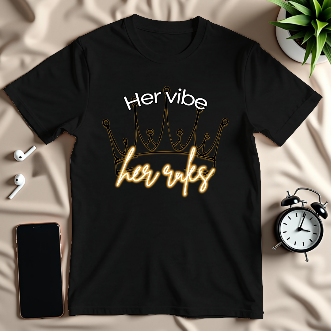 Her Vibe Her Rules T-Shirt