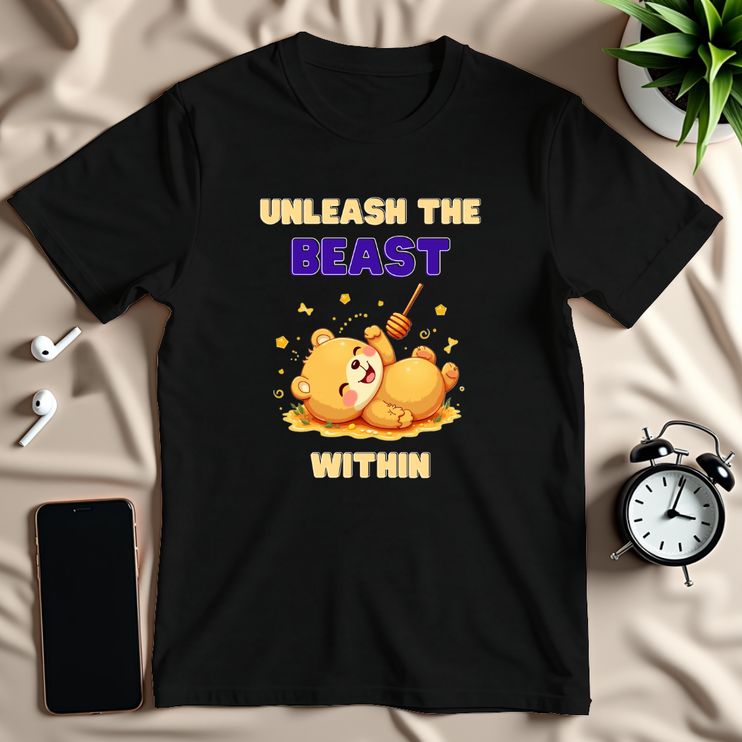 Unleash The Beast Teddy T-Shirt