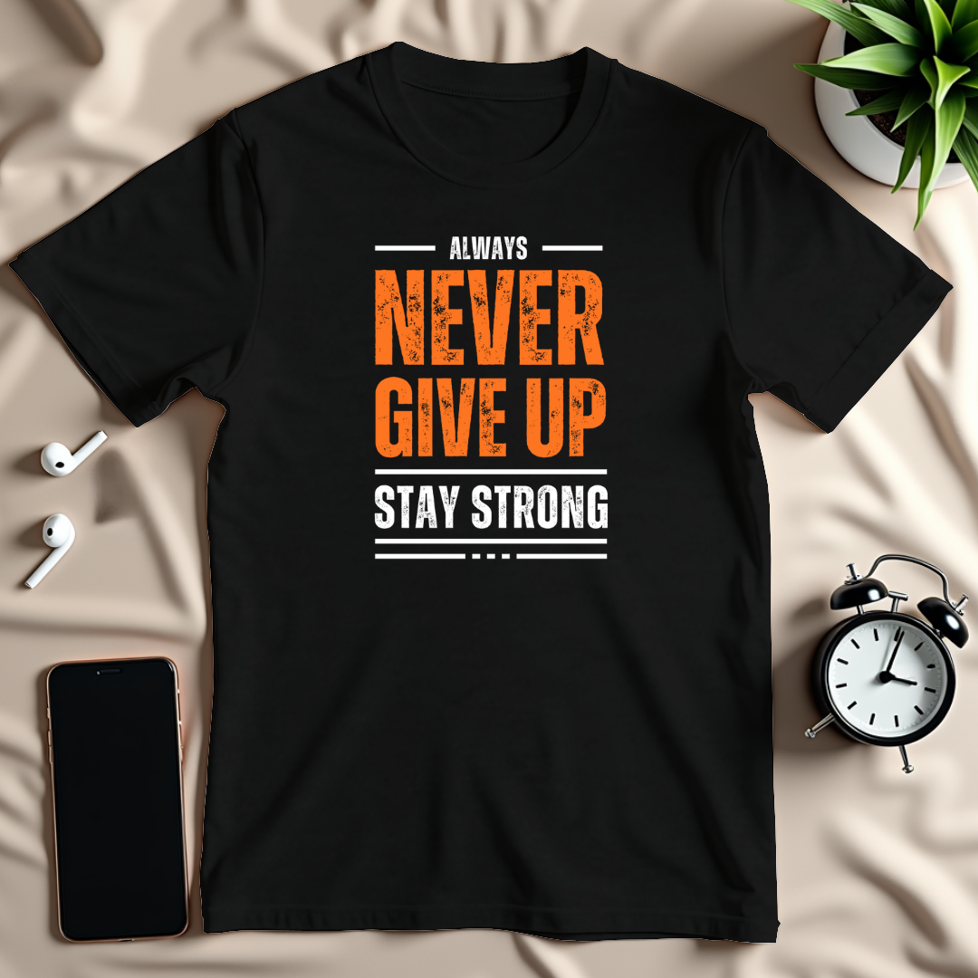 Never Give Up T-Shirt