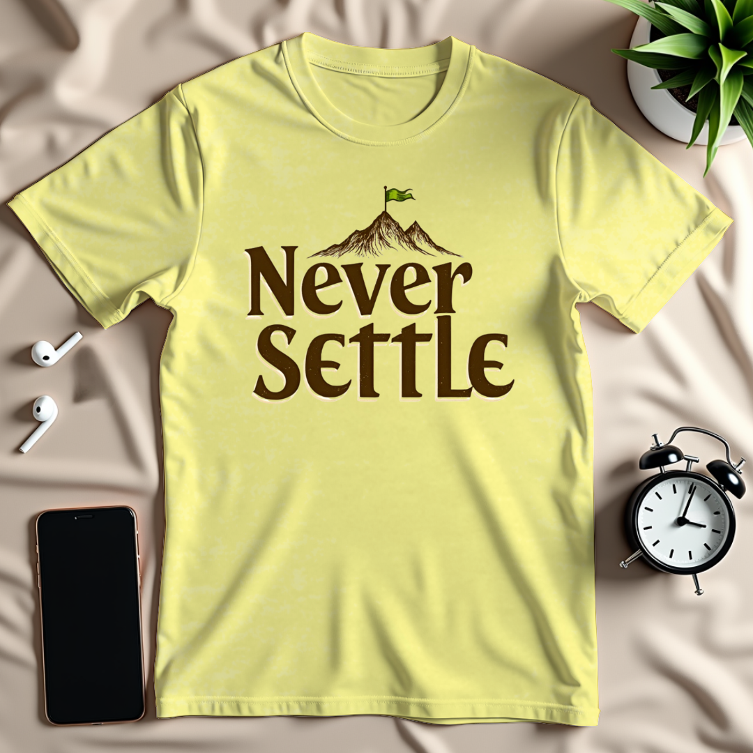 Never Settle T-Shirt
