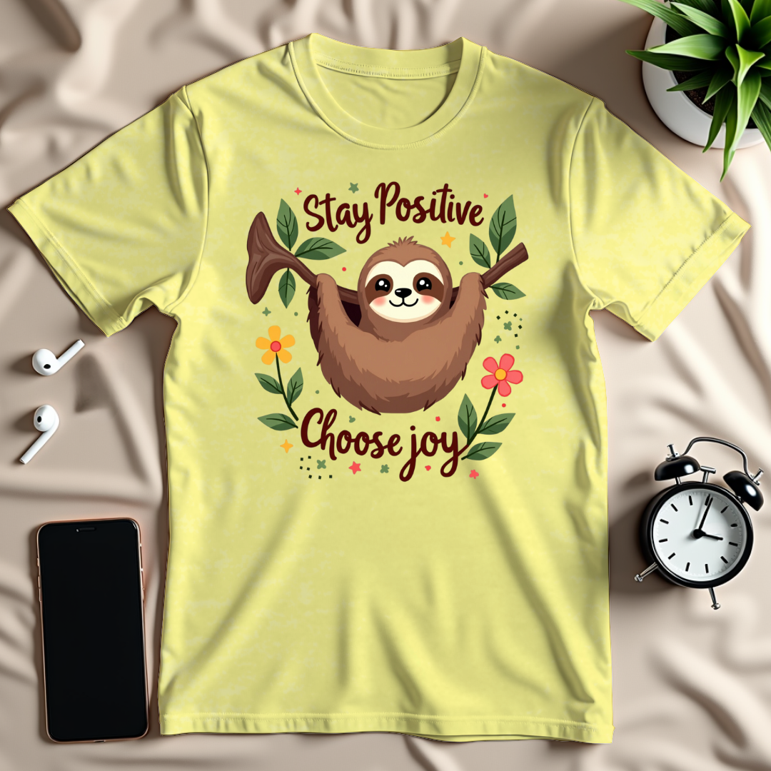 Joyful Sloth T-Shirt