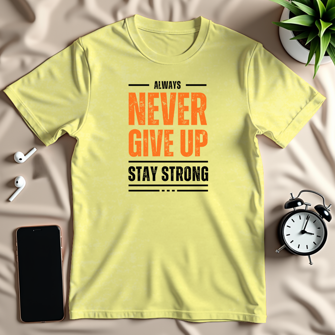 Never Give Up T-Shirt