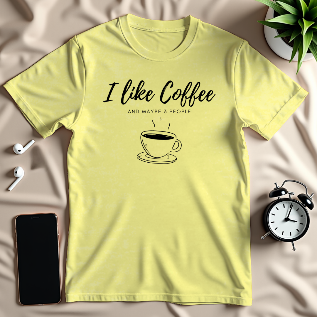 Coffee And Three People T-Shirt