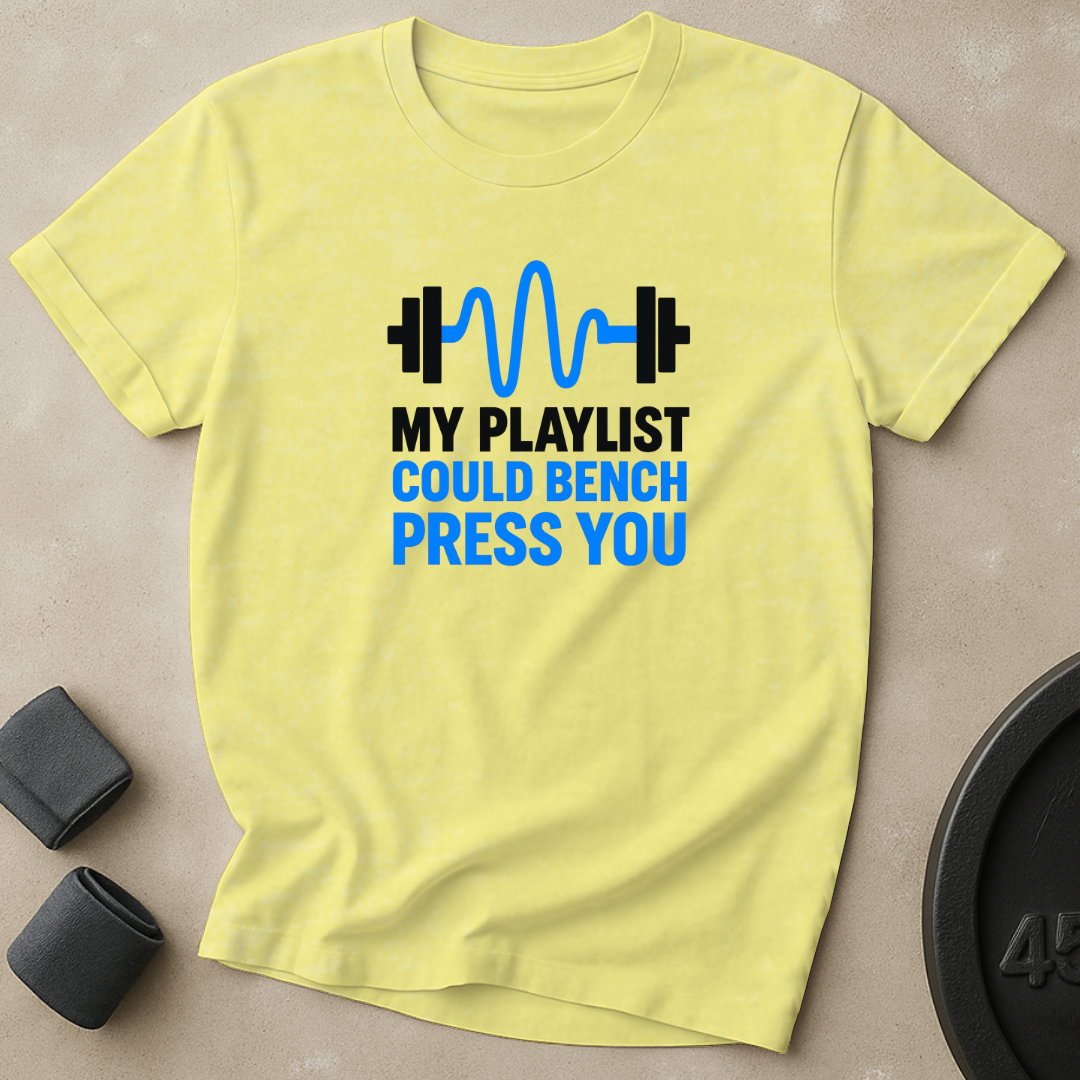 Playlist Benchpress T-Shirt