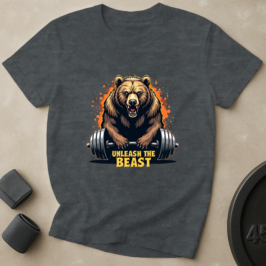 Unleash The Beast Barbell T-Shirt