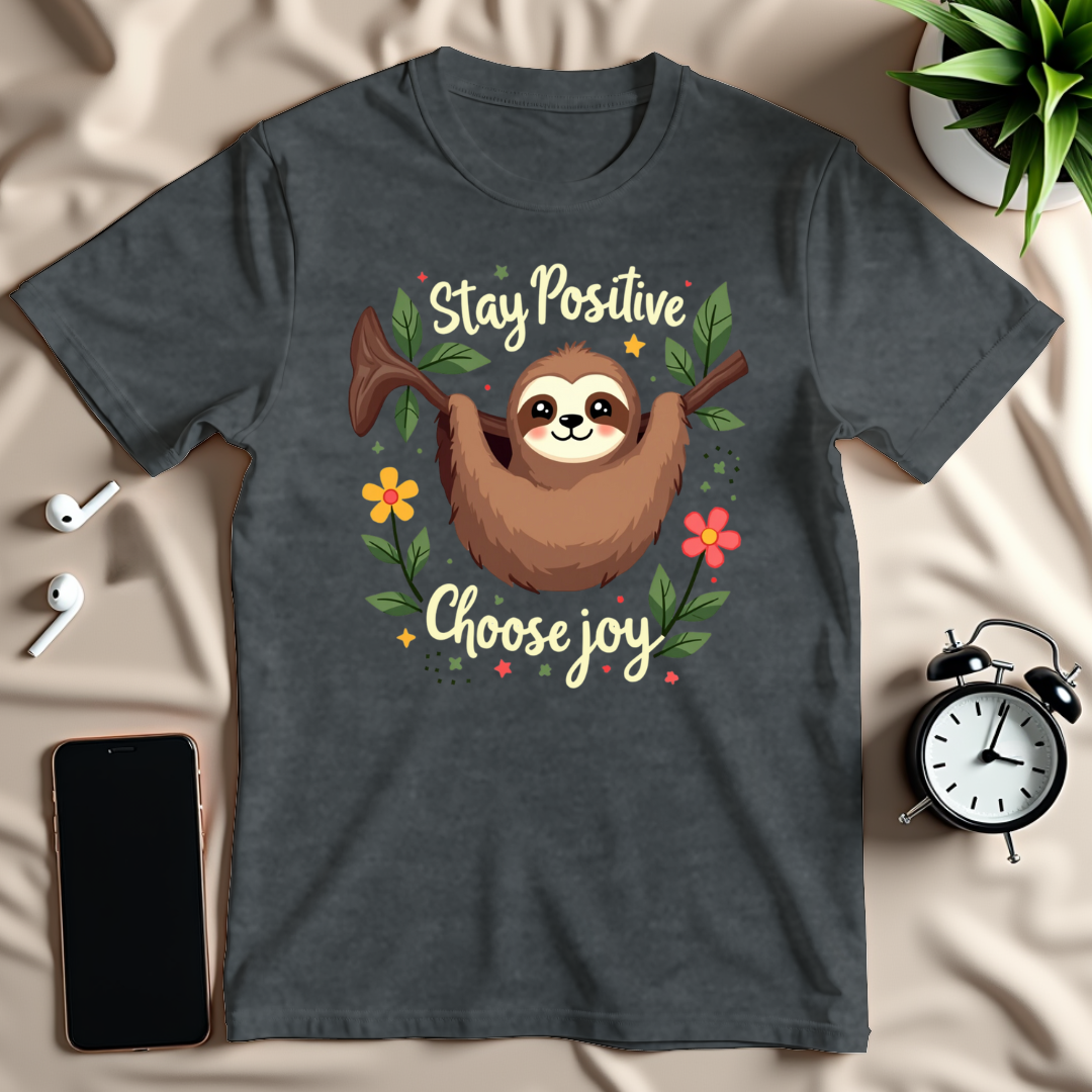 Joyful Sloth T-Shirt