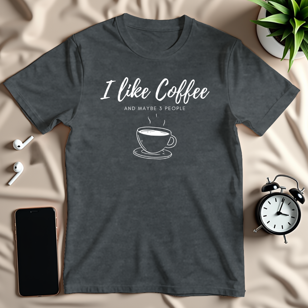 Coffee And Three People T-Shirt