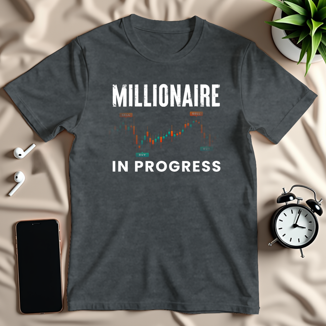 Millionaire In Progress Candle T-Shirt