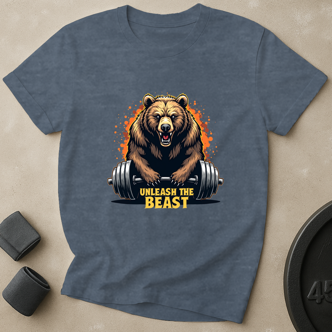 Unleash The Beast Barbell T-Shirt