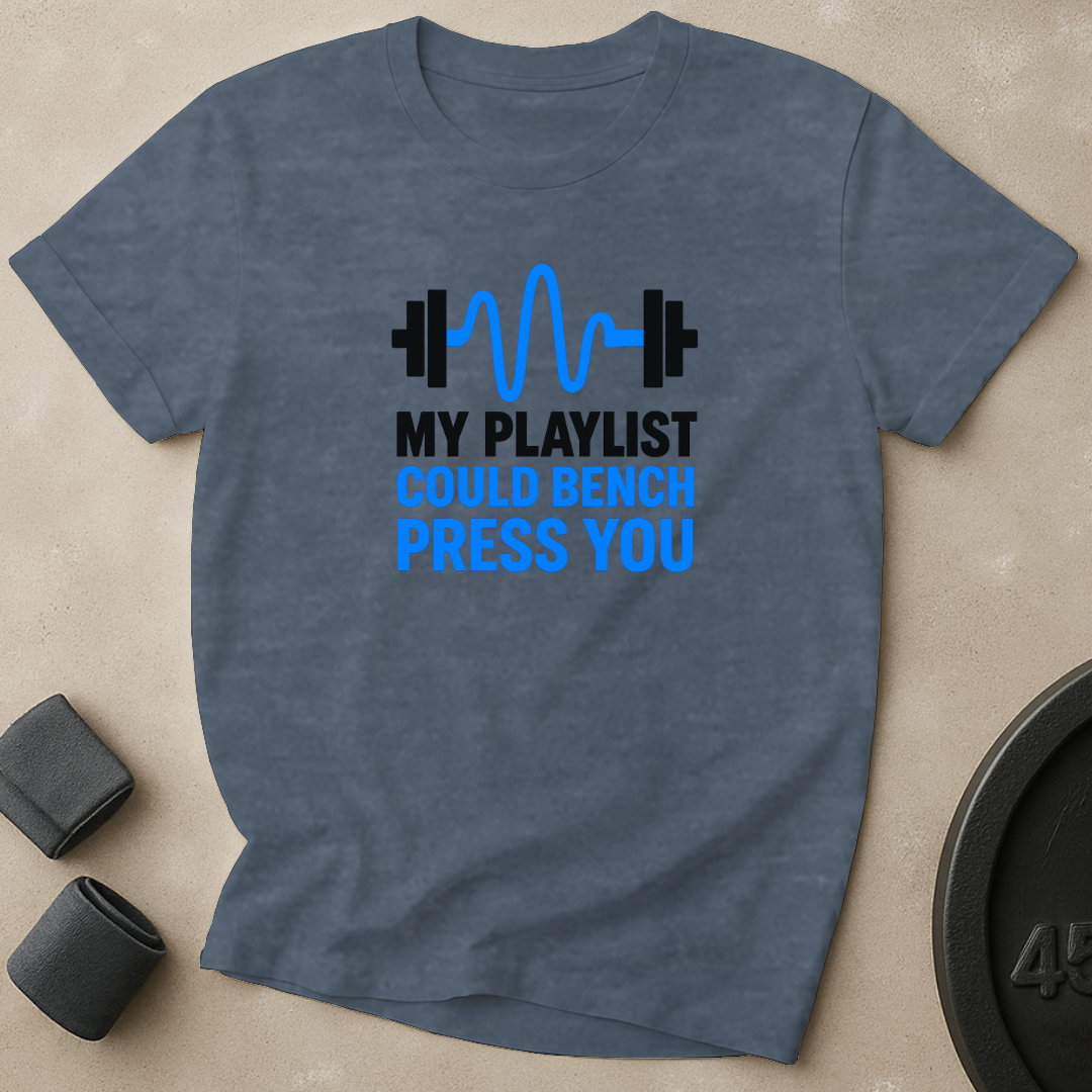 Playlist Benchpress T-Shirt