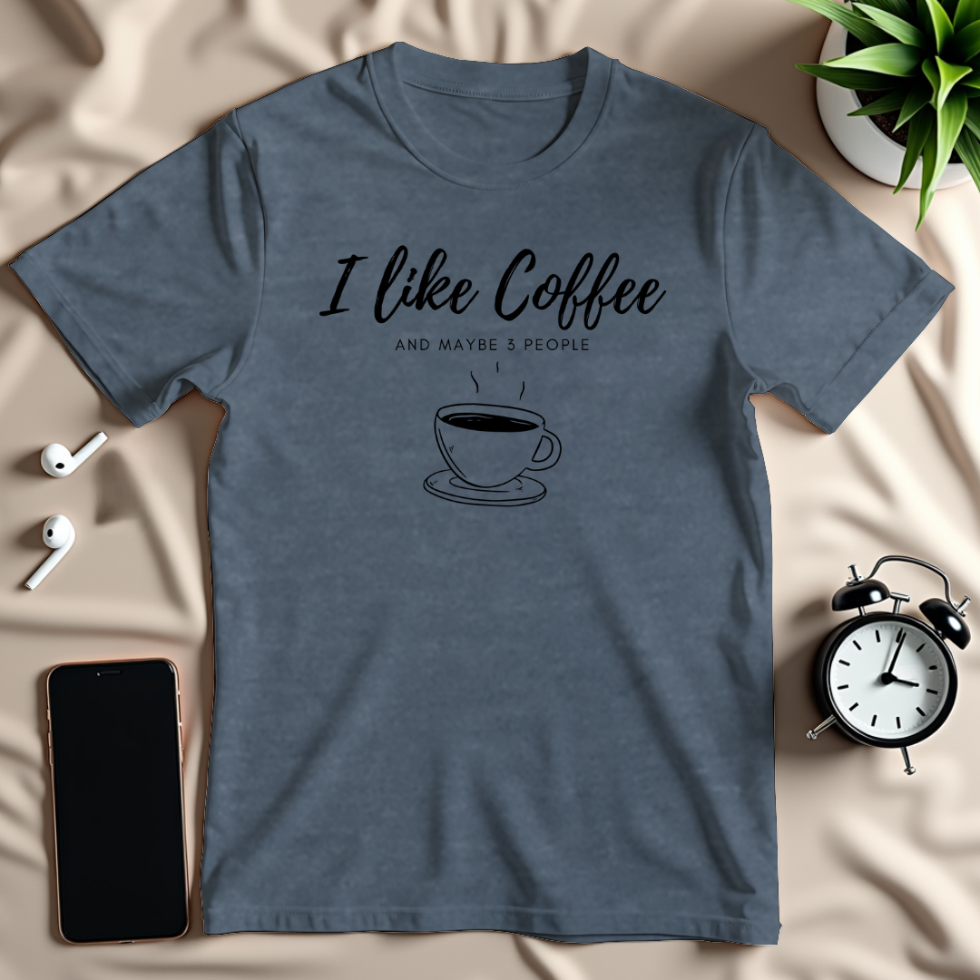 Coffee And Three People T-Shirt