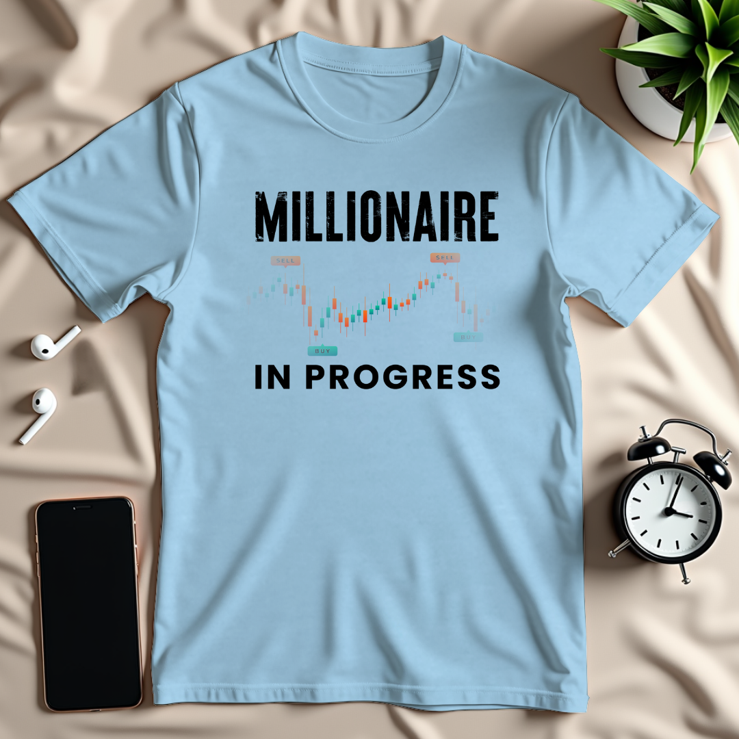 Millionaire In Progress Candle T-Shirt
