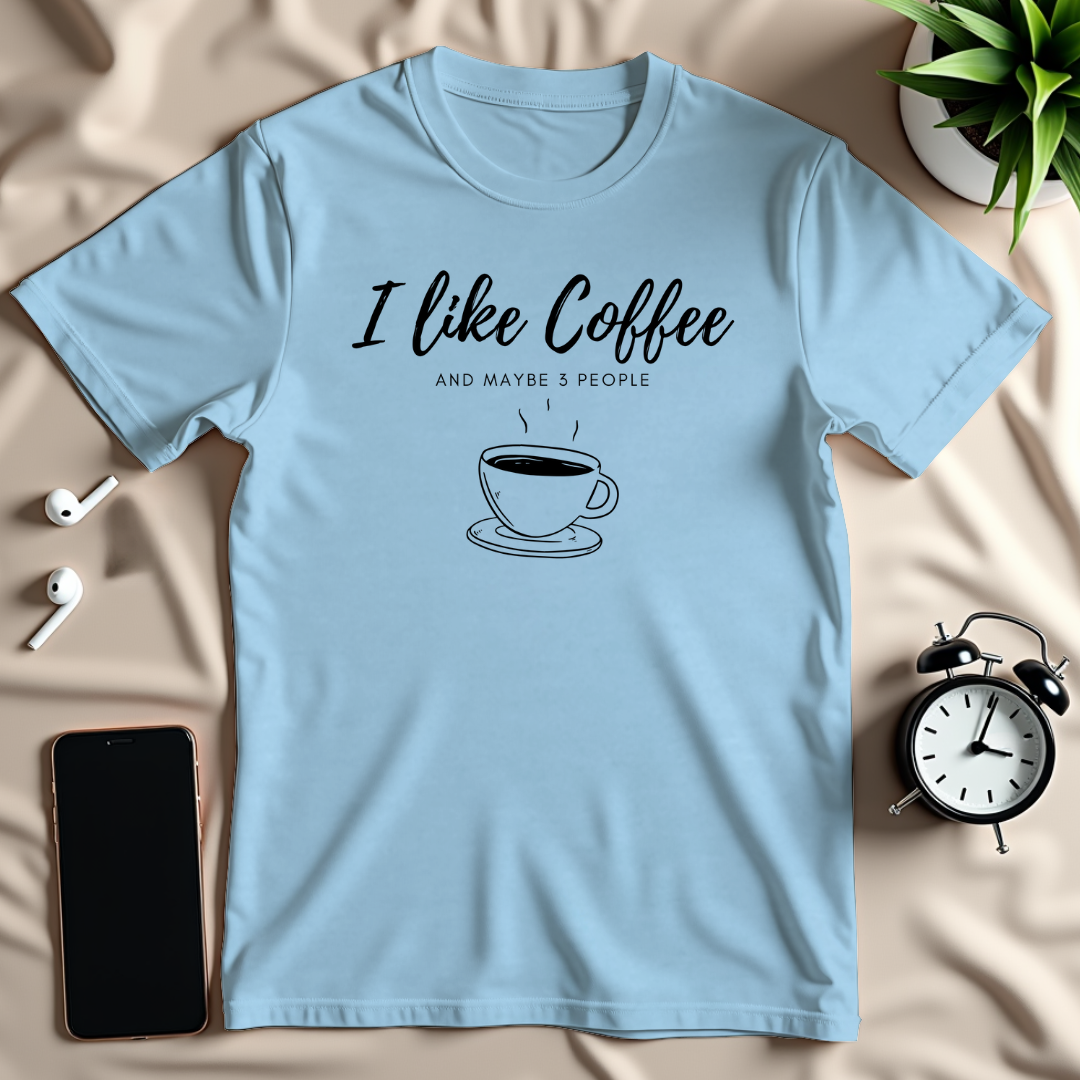 Coffee And Three People T-Shirt