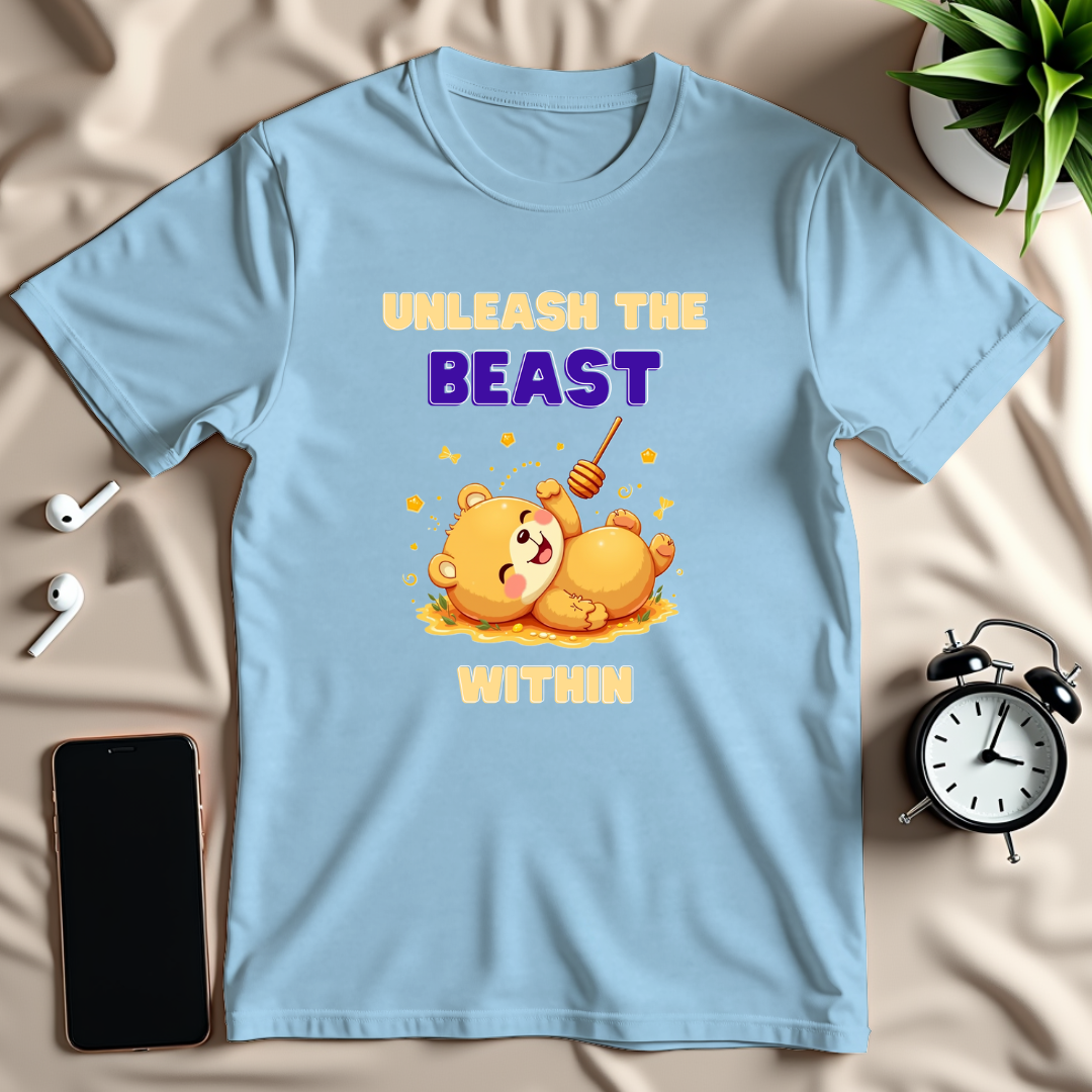 Unleash The Beast Teddy T-Shirt