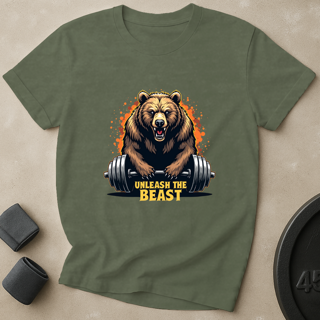 Unleash The Beast Barbell T-Shirt