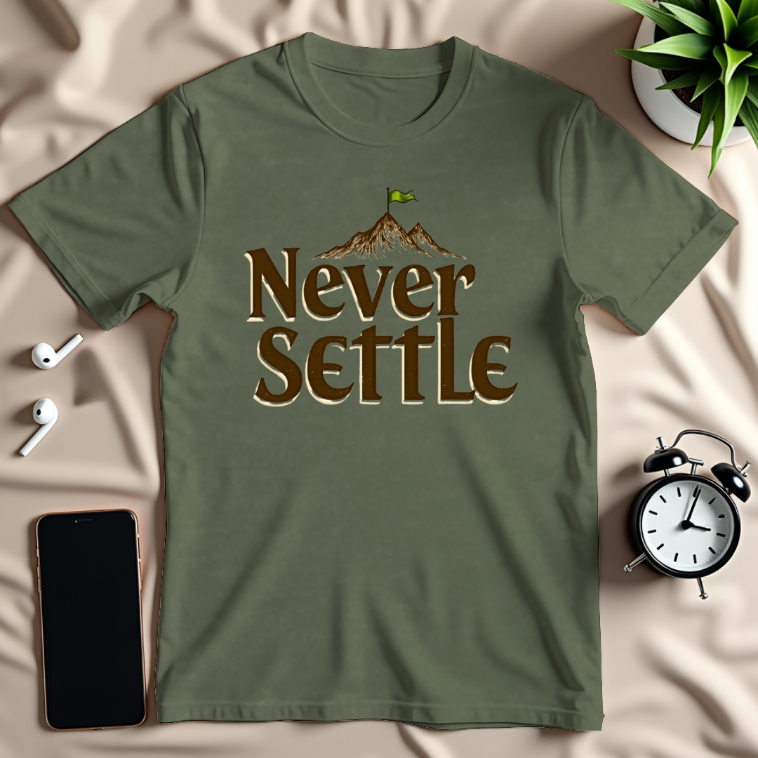 Never Settle T-Shirt