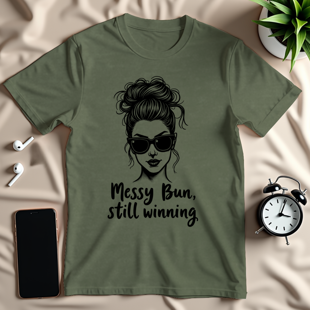Messy Bun T-Shirt