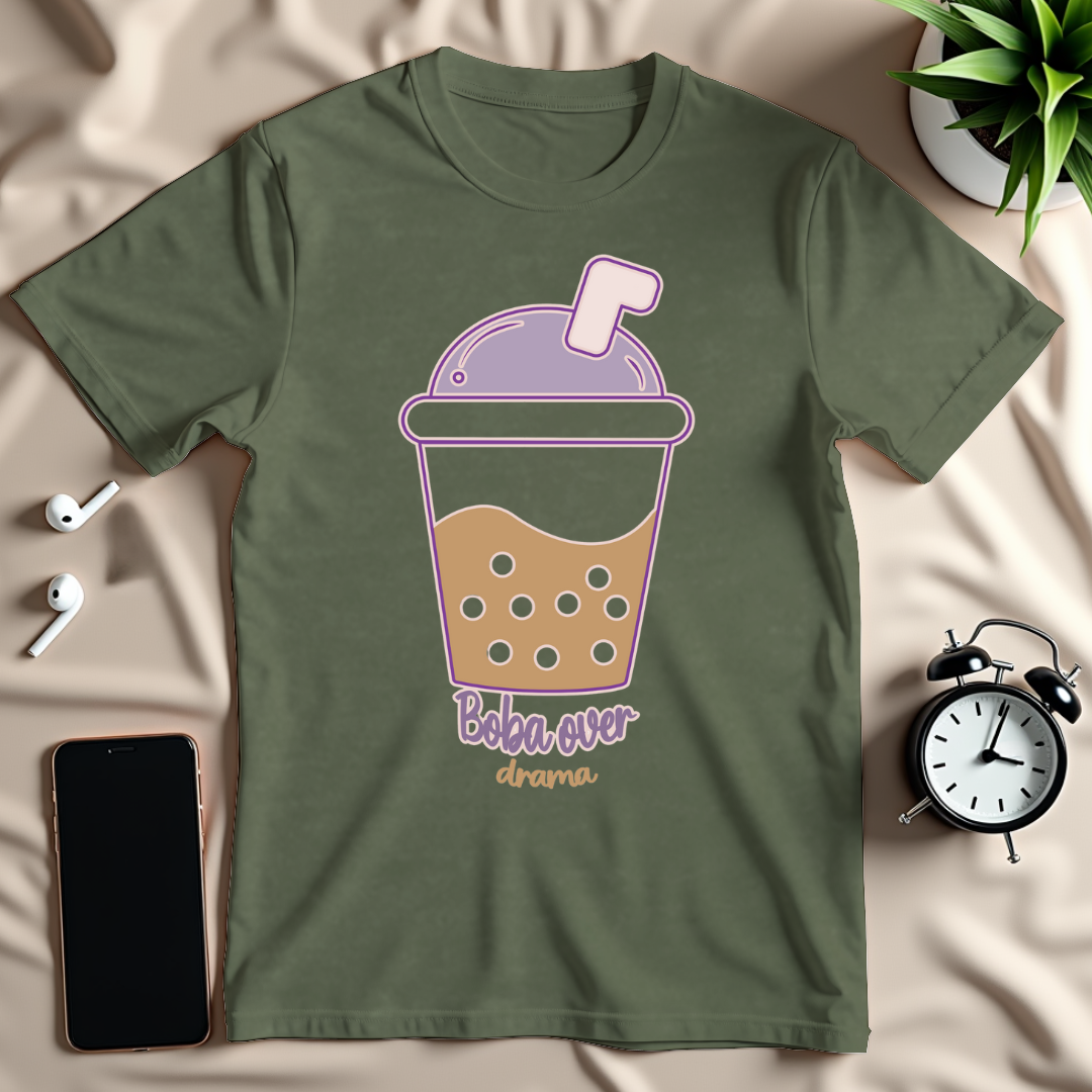 Boba Over Drama T-Shirt