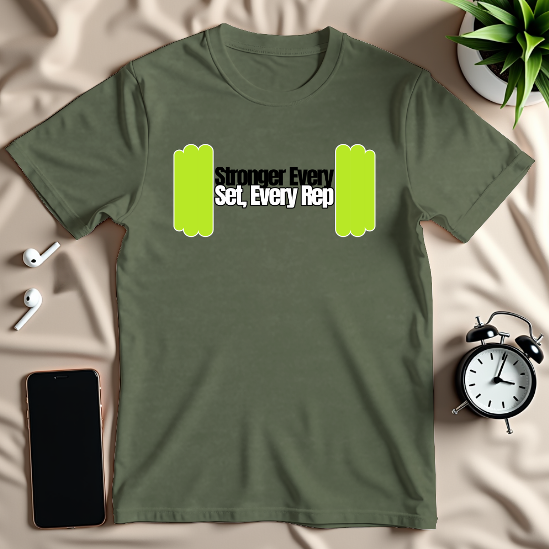 Stronger Every Set T-Shirt