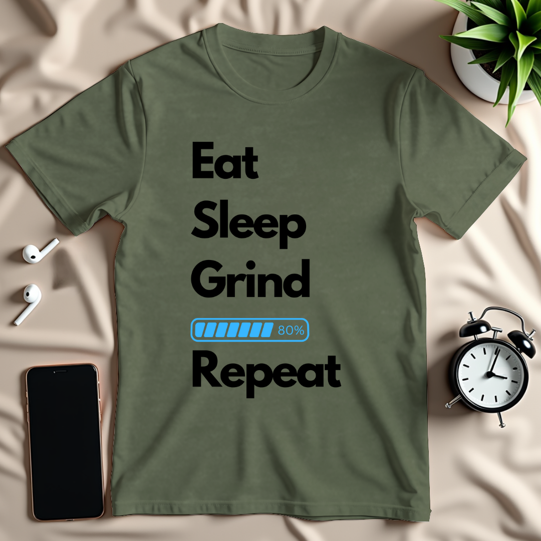 Eat Sleep Grind Repeat T-Shirt