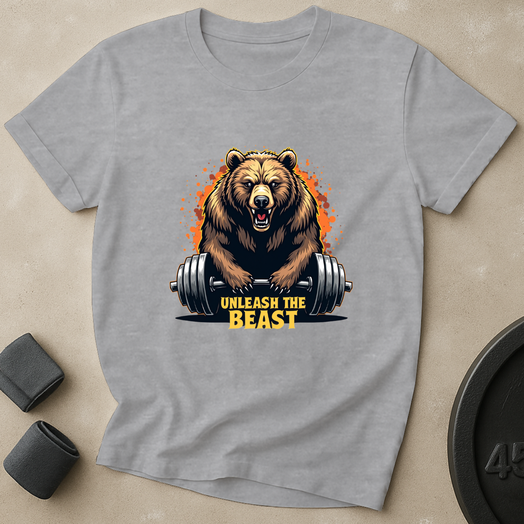 Unleash The Beast Barbell T-Shirt